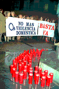 NO MAS VIOLENCIA DOMESTICA - ¡¡BASTA YA!!