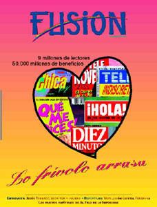 REVISTA FUSION.- n�62 - Prensa rosa