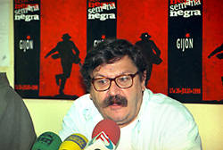 Paco Ignacio Taibo II, director de la Semana Negra.