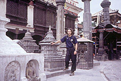 Jorge en Katmandú
