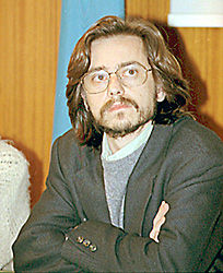 Carlos Varea, miembro del "Comit de Solidaridad por la Causa Arabe"