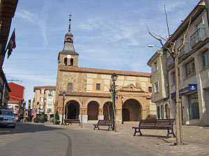 Iglesia de la Asunción, en la Plaza Mayor