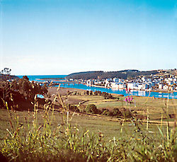 Vista general de Navia.