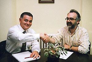 Eduardo Campomanes e Isaac Garc�a