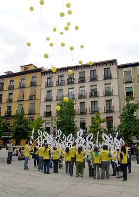 Celebración del 30º aniversario de la Sección española de Amnistía Internacional, en Madrid, 2008. © Rocío Carneros