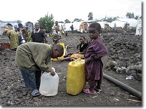 Campamento de desplazados en Kivu Norte (RDC) ©ACNUR/ F. Fontanini