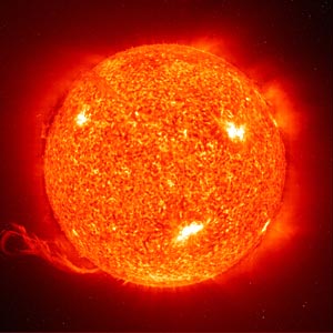Mega fulguraciones en estrellas similares al Sol