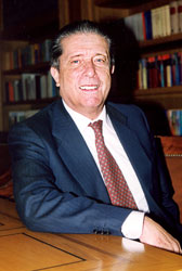 Federico Mayor Zaragoza. Presidente de la Fundación Cultura de Paz