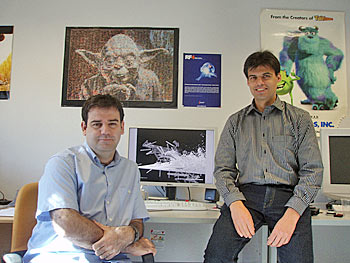 Ignacio Vargas y Vctor Gonzlez, fundadores de Next Limit